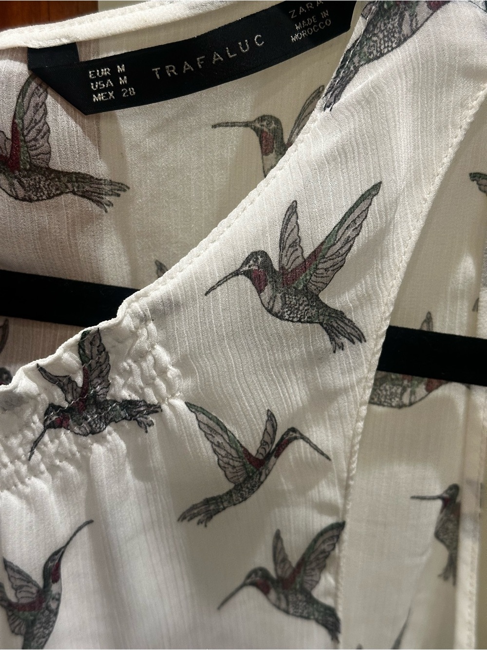Zara Hummingbird Top - Picture 3 of 5